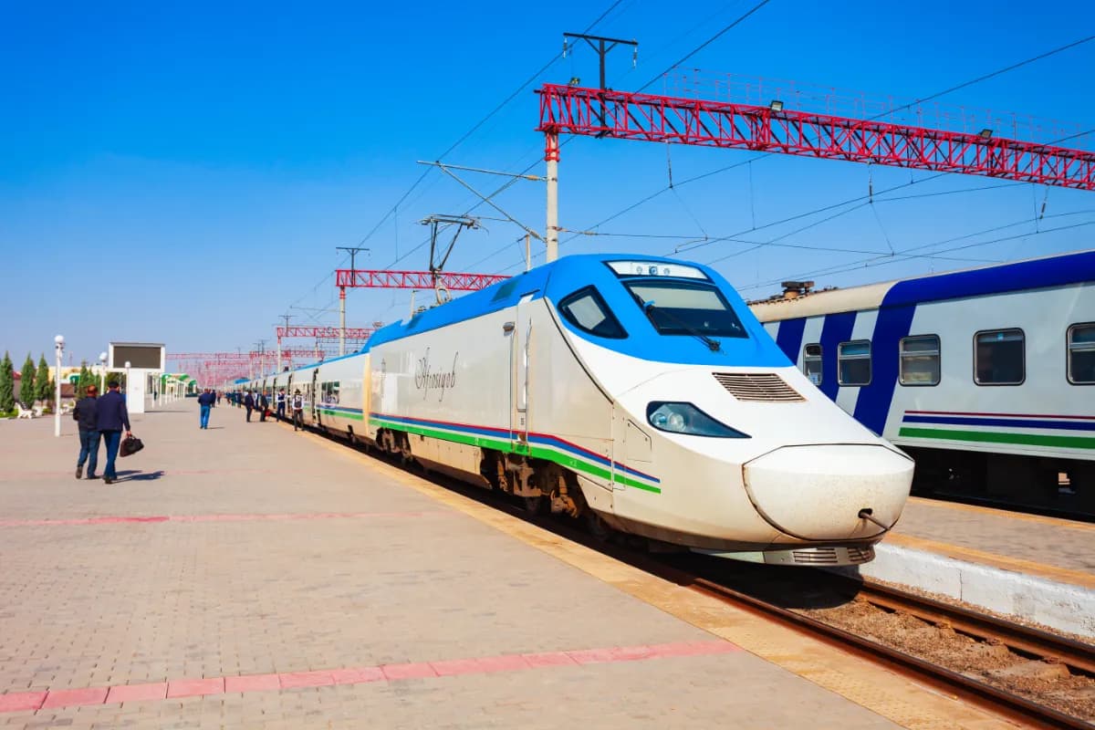Afrosiab is a high speed electric train