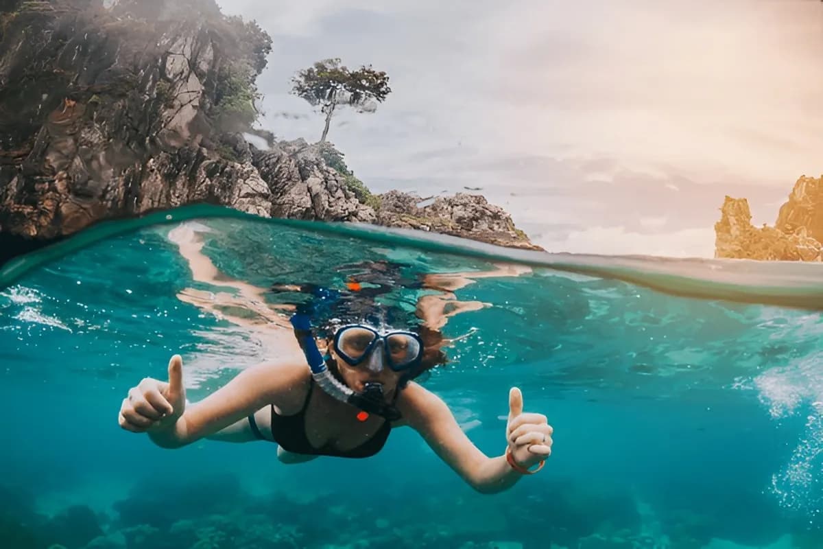 Snorkeling in Thailand