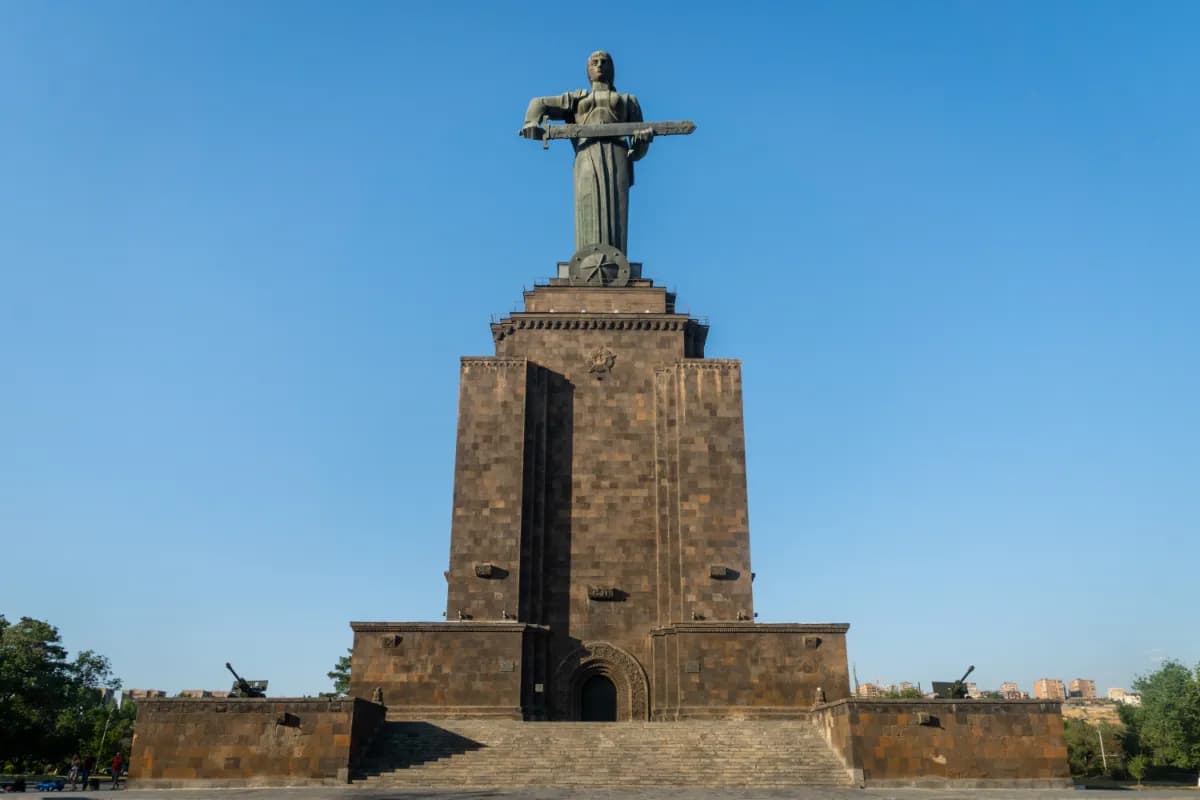 Mother Armenia Statue