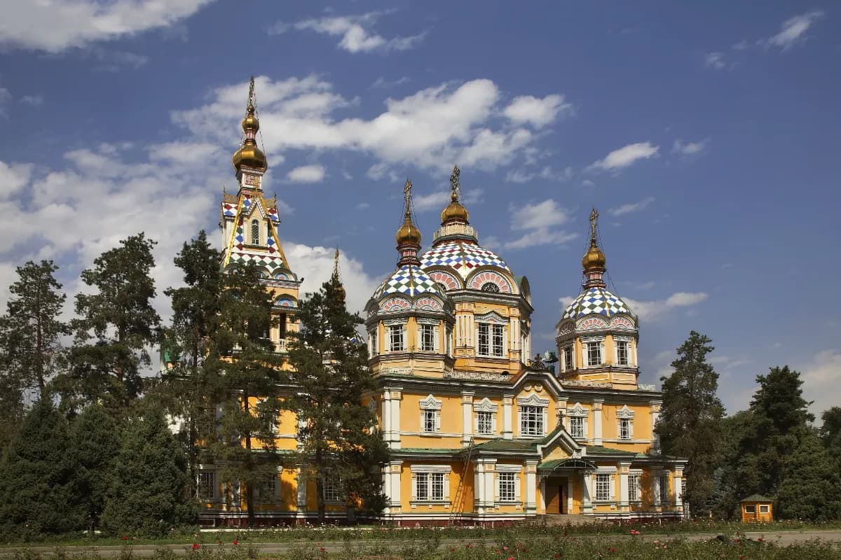Ascension Cathedral (Zenkov Cathedral) in Almaty