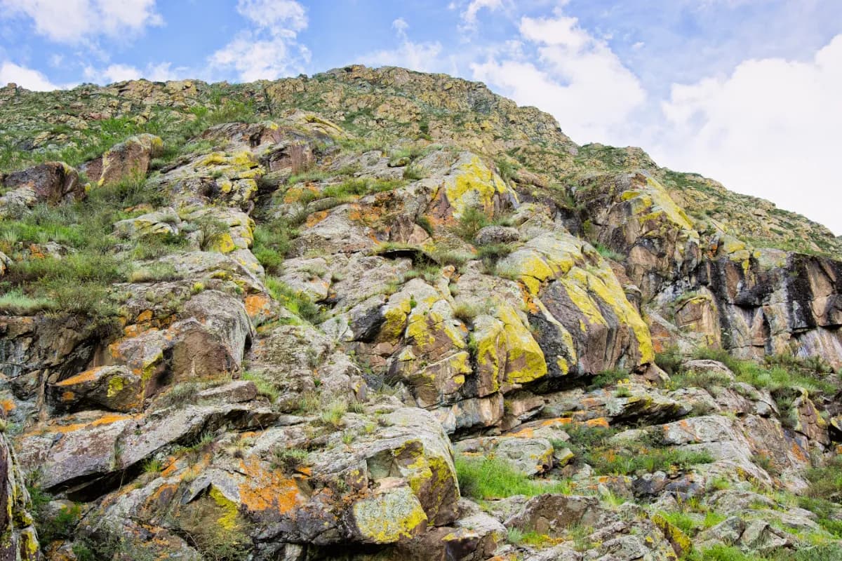 Nature of Altai mountains at Kazakhstan