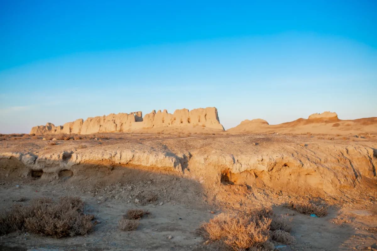 Sauran ancient fortified city in Kazakhstan known for medieval ruins, defensive walls, and Silk Road historical significance.