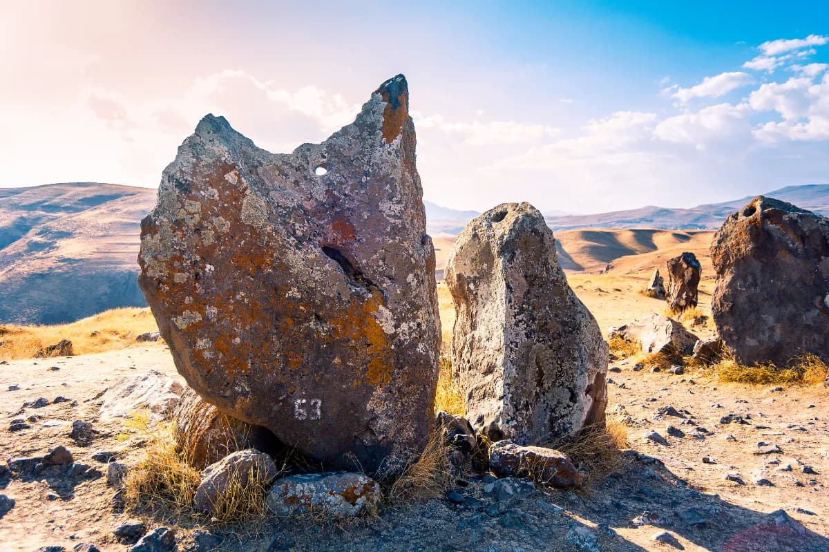 Megalithic standing stone of Zorats Karer
