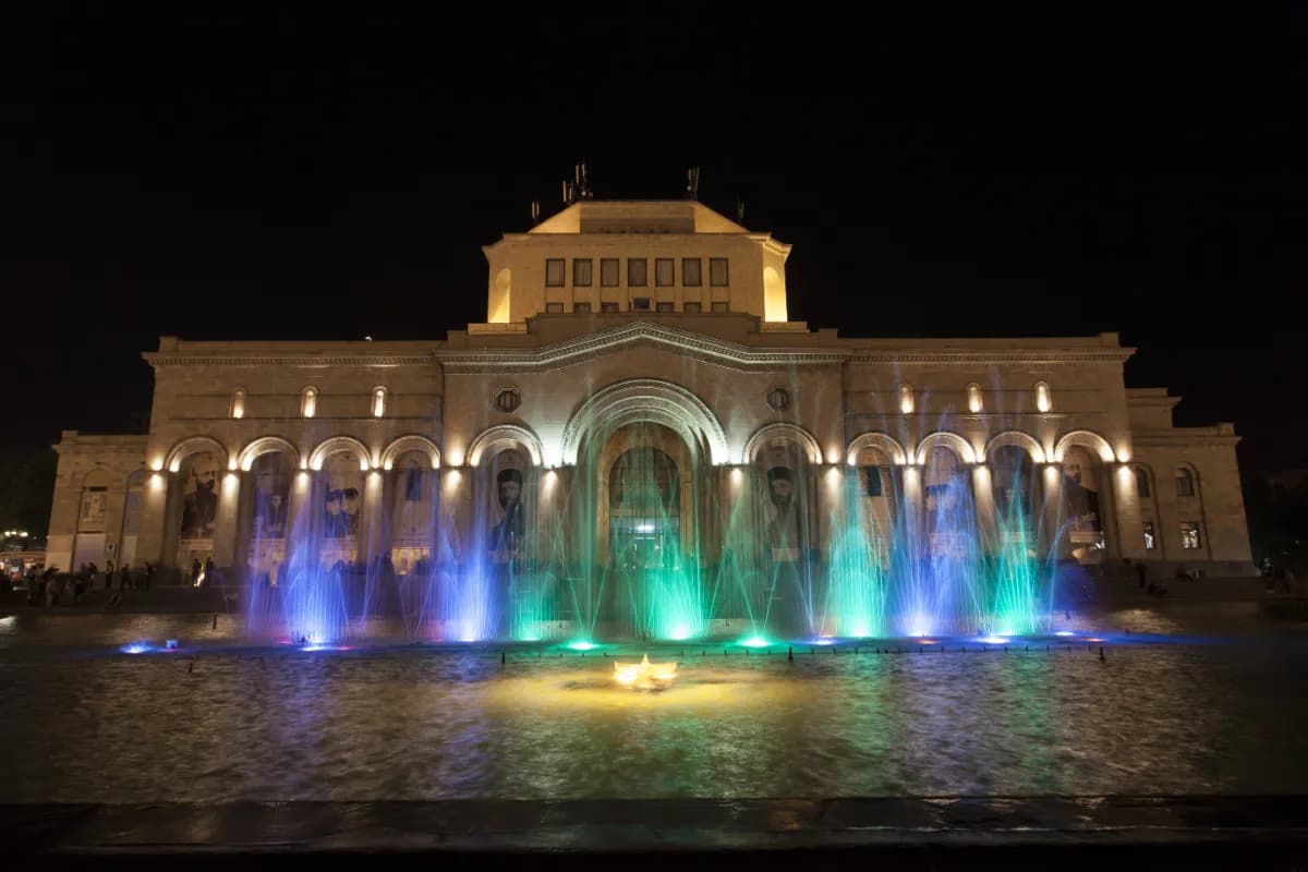 Republic Square in Yerevan