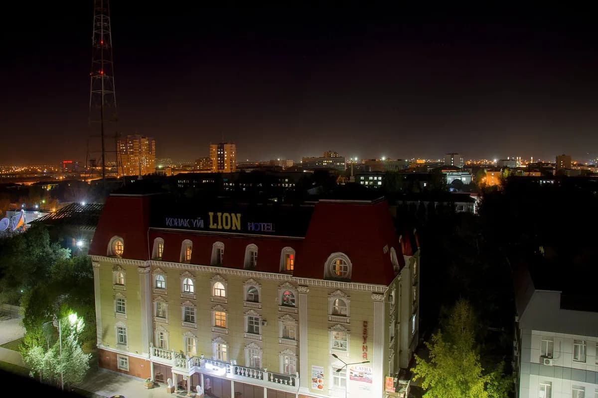 Lion Hotel budget-friendly hotel in Almaty known for comfortable accommodations and convenient access to city attractions.