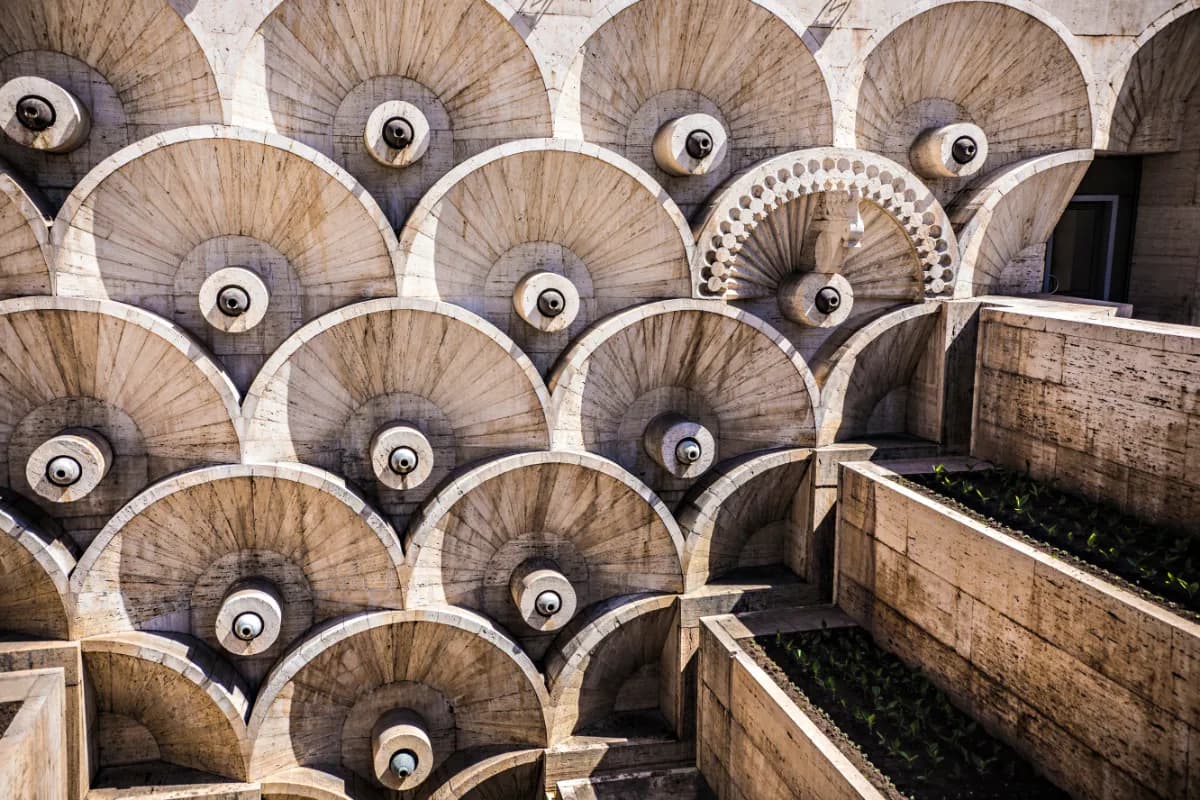 Cascade art complex in Yerevan