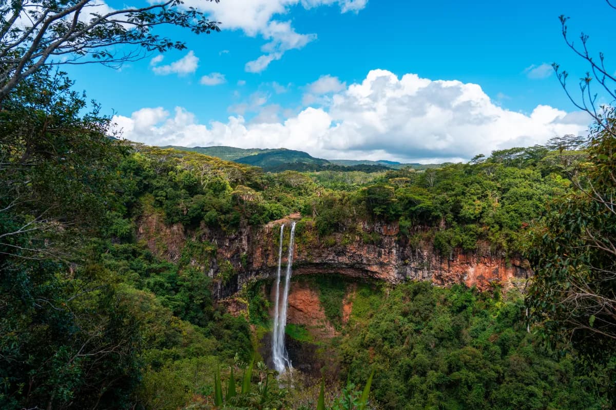 Chamarel Waterfall