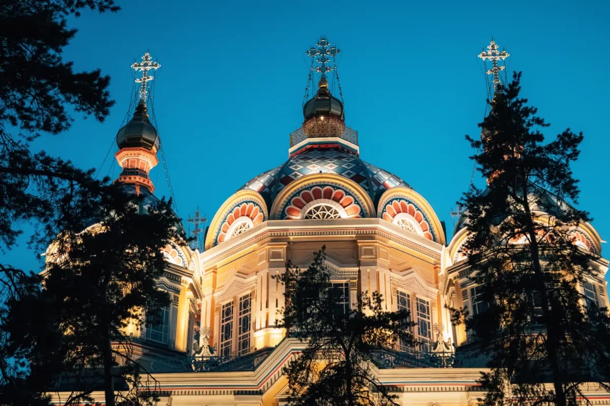 Ascension Cathedral , Almaty