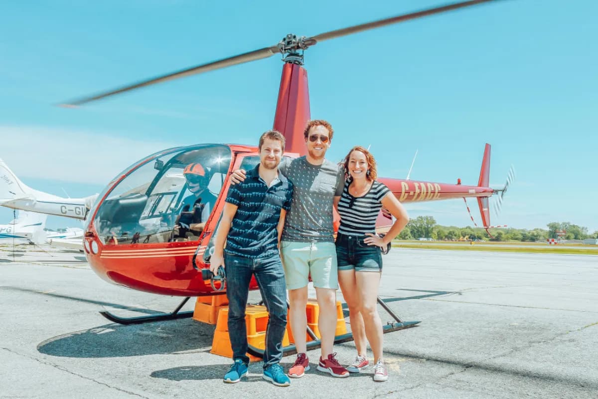 Helicopter Tour of the Maldives